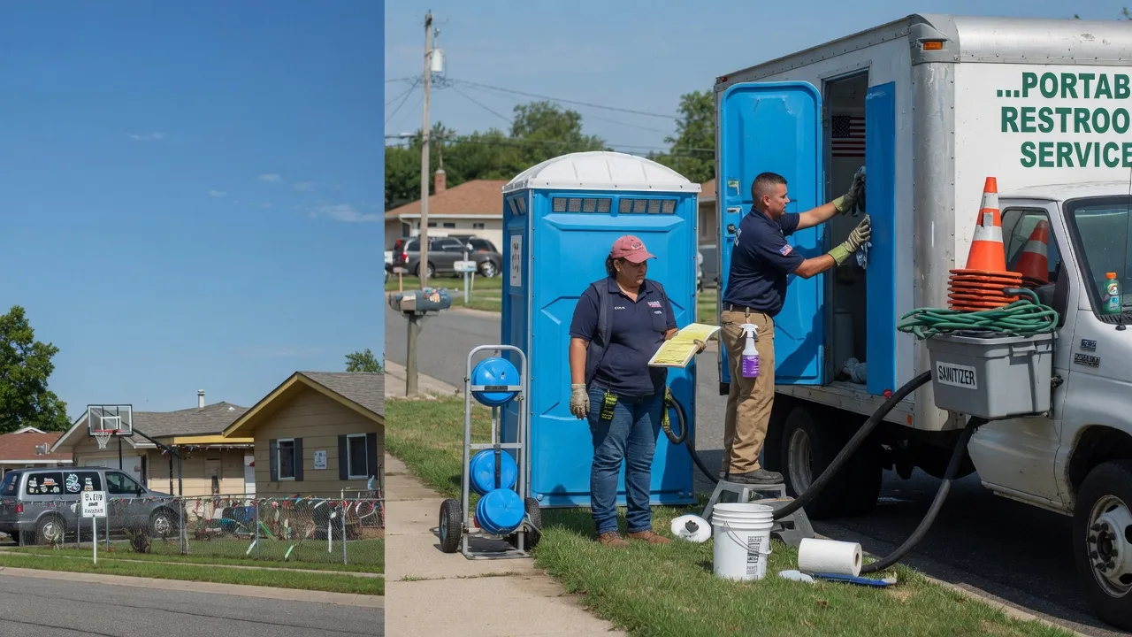 Portable Toilet Rental in Papillion, NE near me